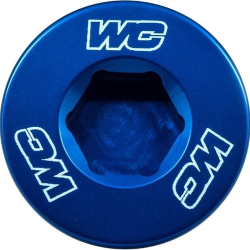 Works Connection Engine Plug Blue #24-450 KTM/Husqvarna/Gas