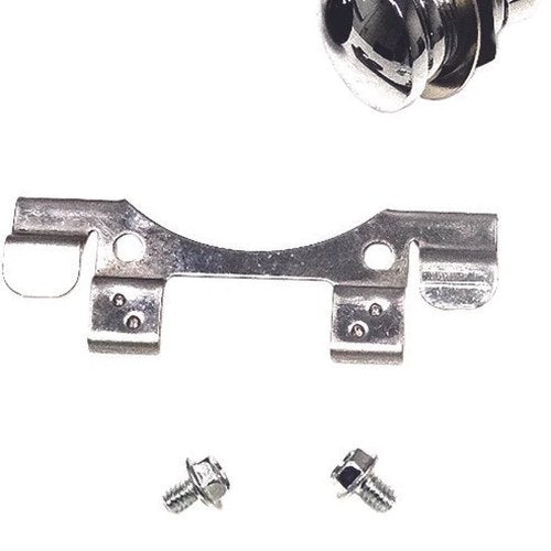 HardDrive Push Button Fuel Door Release Kit Chrome #370006 Harley Davidson
