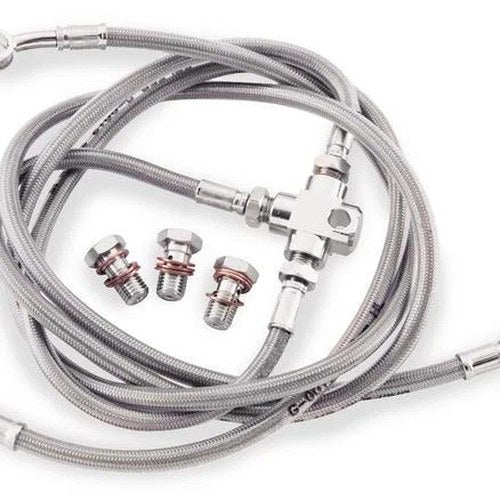 GBrakes 3-Line Brake Line Kit Front #FK003D579-3 for Yamaha V-Star 1300