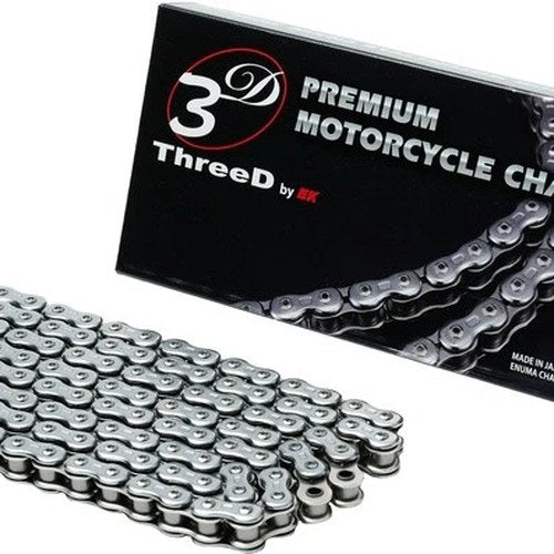 EK 520 RV3D Series Race Chain 120 Links Chrome