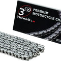 EK 520 RV3D Series Race Chain 120 Links Chrome
