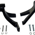 HardDrive Floorboard To Peg Conversion Kit Glossy Black Harley Davidson Softail