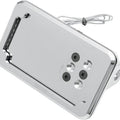 Cycle Visions In-Close Horizontal License Plate Holder Chrome #CV4600LH