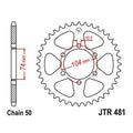 JT Steel Rear Sprocket 530 42T #JTR481.42 for Kawasaki KZ650B/KZ650F Custom