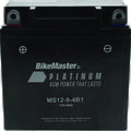 BikeMaster For Platinum Agm Battery MS12-9-4B1 – Fits Kawasaki H1 & Honda CB400