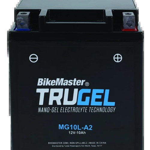 BikeMaster TruGel Battery For MG10L-A2 – Fits Kawasaki, Suzuki & More