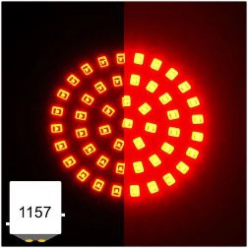 Letric Lighting Bullet Style Insert 1157 H/L Red for Powersports Vehicles