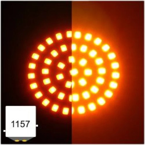 Letric Lighting Bullet Style Insert 1157 H/L Amber for 99+ Vehicles