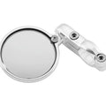 Crg Blindsight 2 in. Round Bar-End Mirror - Silver for Powersports