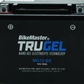 BikeMaster TruGel Battery For MG12-BS Powersports Gel Battery With 2-Year