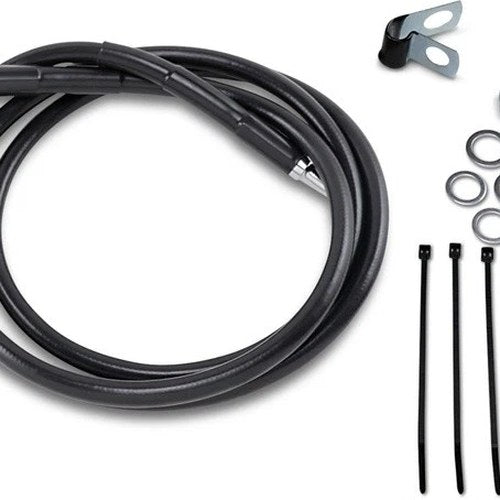 DS Vinyl Brake Line Kit Front +6" Harley Davidson Softail/Dyna #143675