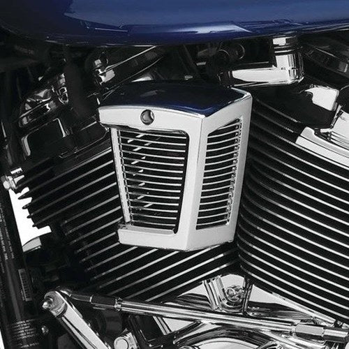 Kuryakyn Hypercharger ES Horn Cover Chrome #7496 Harley Davidson