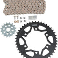 Vortex Wss Warranty Chain & Sprocket Kit 16/43T Gold CKG6402 for Suzuki GSX-R600