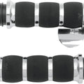 Avon Air Cushioned Grips w/ Throttle Boss Chrome for Tbw #AIR-90-CH-FLY-B