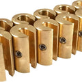 No-Mar Wheel Weights 1.25oz Brass 10-Pack
