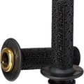 Moose 36 Series Clamp-On Grips Black/Gold