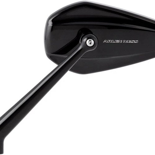 Arlen Ness Mini Stocker Mirror Black Left