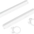 UFO Fork Tube Protectors White SU02925041 for Suzuki RM125/RM250 1991