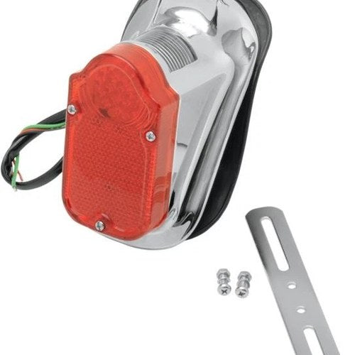 DS Universal Tombstone LED Taillight With License Mount
