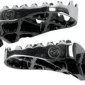 Moose Hybrid Footpegs for Kawasaki/Suzuki KX250/KX125/KX250F/RM-Z250