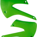Acerbis Radiator Shrouds Green #2043730006 fits Kawasaki/Suzuki KX85/KX100/RM100