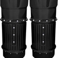 Covingtons Fork Bellows Dimpled Black #C1114-B Harley Davidson