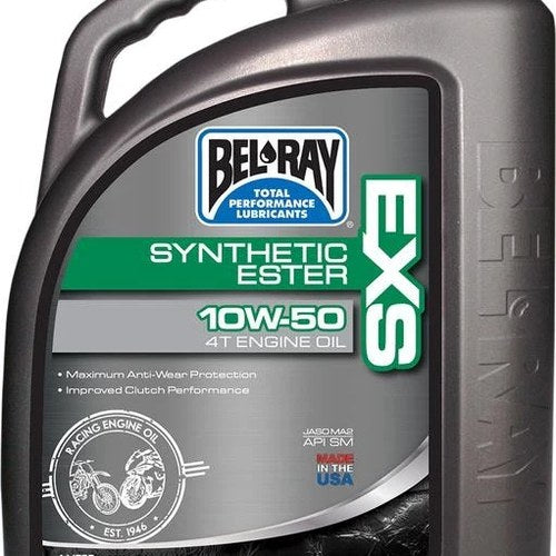 Bel-Ray Exs Synthetic Ester Blend 4T Engine Oil 10W-50 4 Liter