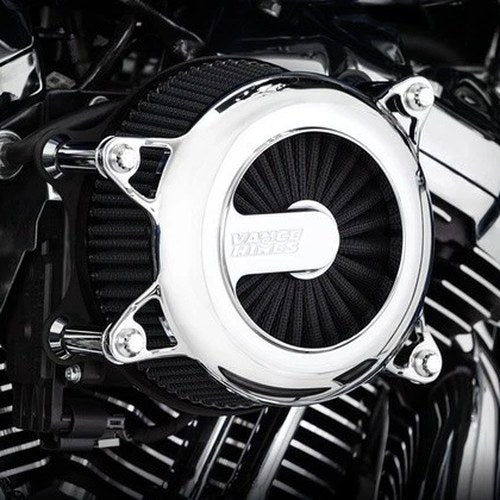 Vance & Hines VO2 Rogue Air Cleaner Kit Chrome 70381 Harley Davidson