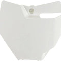 UFO Number Plate White KT04087042 KTM 85 SX 17/14/85 SX 19/16