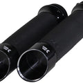 Khrome Werks Custom Contour Edge Tip Grips Black #500140 Harley Davidson
