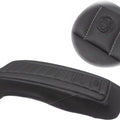 Mustang Saddlebag Lid Covers Deluxe Gunmetal Stitch #77640GM Harley Davidson