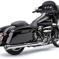 Cobra Neighbor Hater Slip-On Mufflers Chrome Harley M8 Touring 2017-2023