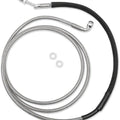 DS Braided Alternate Length Hydraulic Clutch Line 76-1/8" +6" Clear Coat #211946