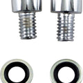 James Fork Drain Screw Kit Chrome #JGI-45790-80-CS Harley Davidson