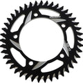 Vortex CAT5 Aluminum Rear Sprocket 43T 525 Black #526ZK-43 for Suzuki/Triumph