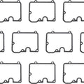 James Transmission Top Cover Gaskets Paper 10-Pack #JGI-34904-79 Harley Davidson