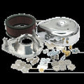S&S Cycle Teardrop Chrome Air Cleaner Cover for S&S Super E & G Carbs on Harley