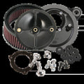 S&S Cycle Stealth Air Cleaner Kit 170-0165 for Harley Davidson 66mm Throttle