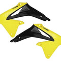 Cycra Powerflow Radiator Shrouds Yellow fits Suzuki RM-Z450 2008-2017