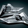 Kuryakyn Louvered Battery Box Covers Chrome #7368 for Honda Goldwing