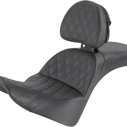 Saddlemen Explorer LS Seat With Backrest #284237 Harley Davidson