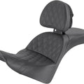 Saddlemen Explorer LS Seat With Backrest #284237 Harley Davidson