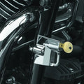 Kuryakyn Universal Helmet Lock for 1-1/4in-1-1/2in Mounts Chrome