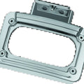 Kuryakyn LED Curved License Plate Frame for Indian Motorcycles