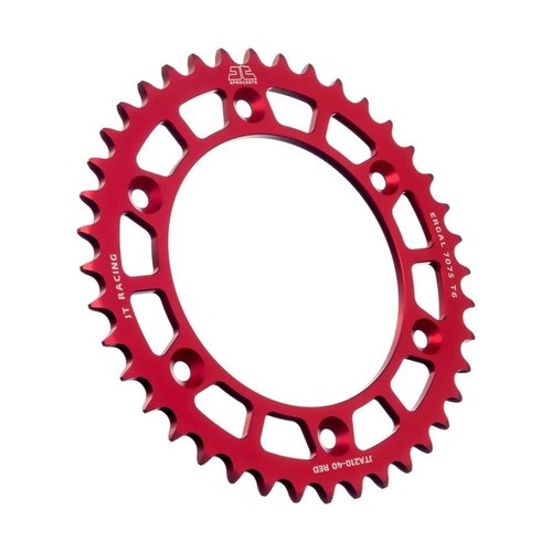 JT Racelite Aluminum Rear Sprocket 47T Red #JTA210.47RED for Honda/Beta