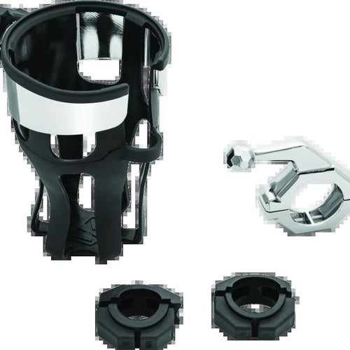 Kuryakyn Reflex Drink Holder with Bar Mount - Chrome Finish for Powersports