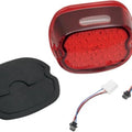 DS Low-Profile LED Taillight Lens With Top Window Red Harley Davidson #143947