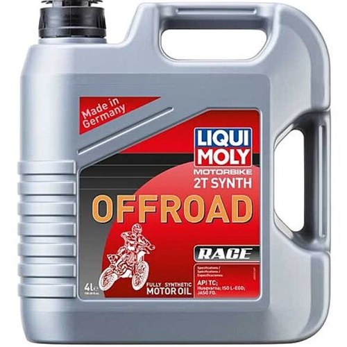Liqui Moly 4L High-Performance 2-Stroke Synthetic Motor Oil for Powersports