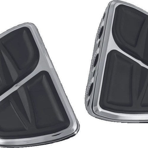 Kuryakyn Kinetic Mini Boards Without Adapter Chrome Part 7611 for Powersports