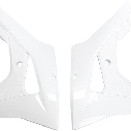 UFO Radiator Shrouds White HO04683041 for Honda CRF450RX/CRF250RX 4-Stroke